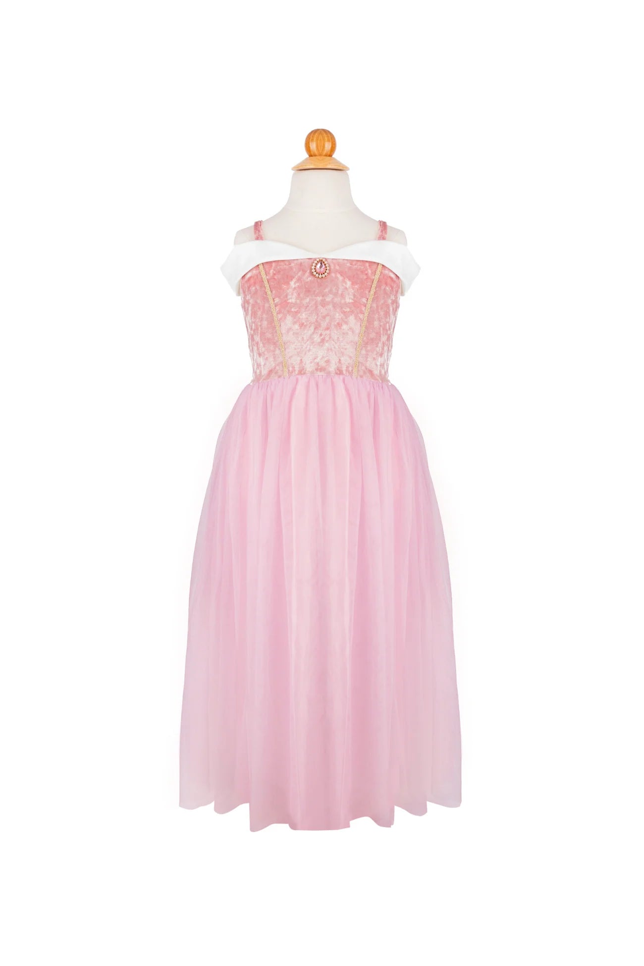 Velvety Soft Sweetheart Princess Gown