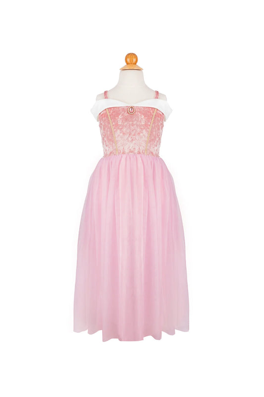 Velvety Soft Sweetheart Princess Gown