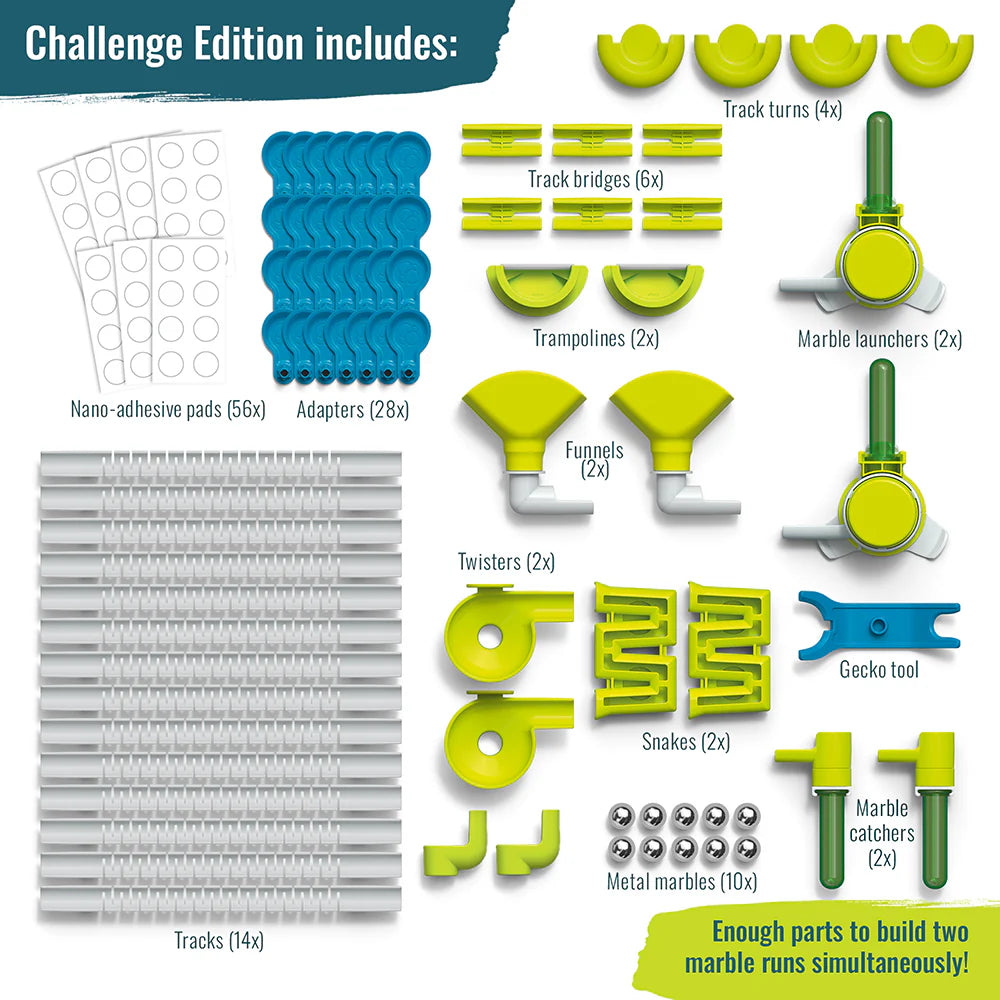 Gecko Run Marble Run Challenge Edition