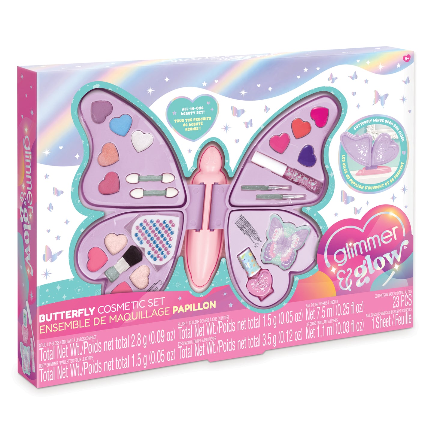 Butterfly Cosmetic Set