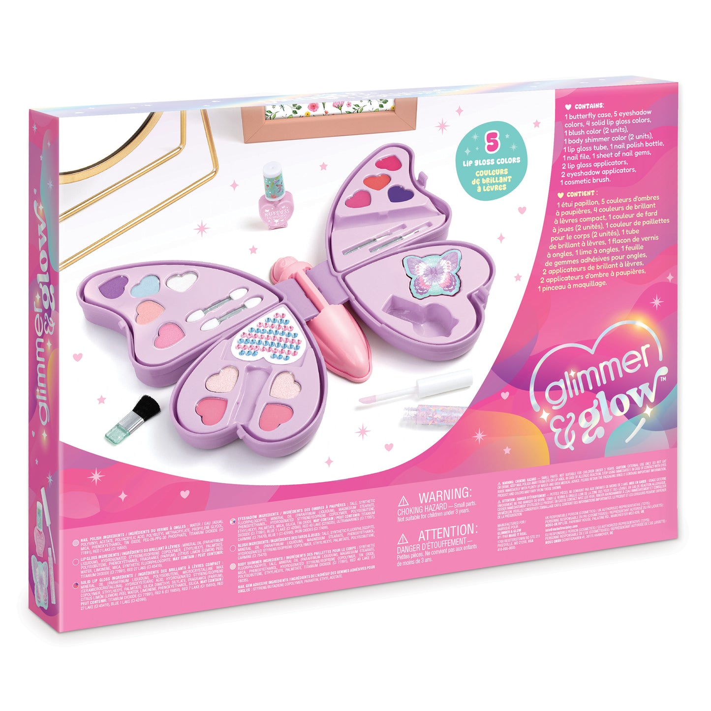 Butterfly Cosmetic Set