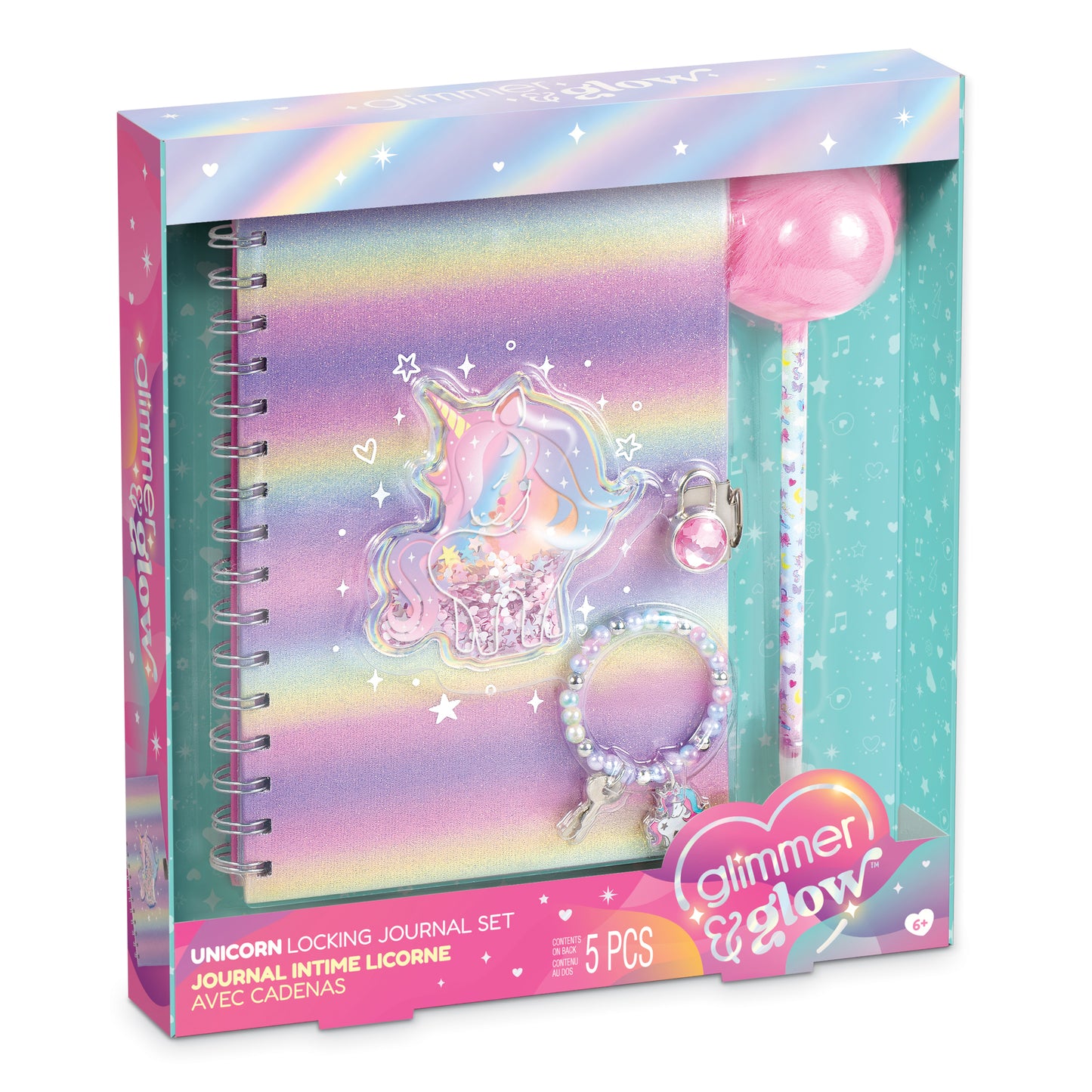 Unicorn Locking Journal Set