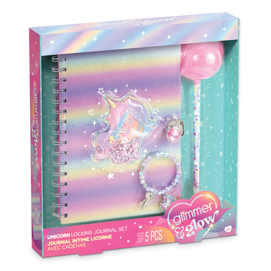 Unicorn Locking Journal Set