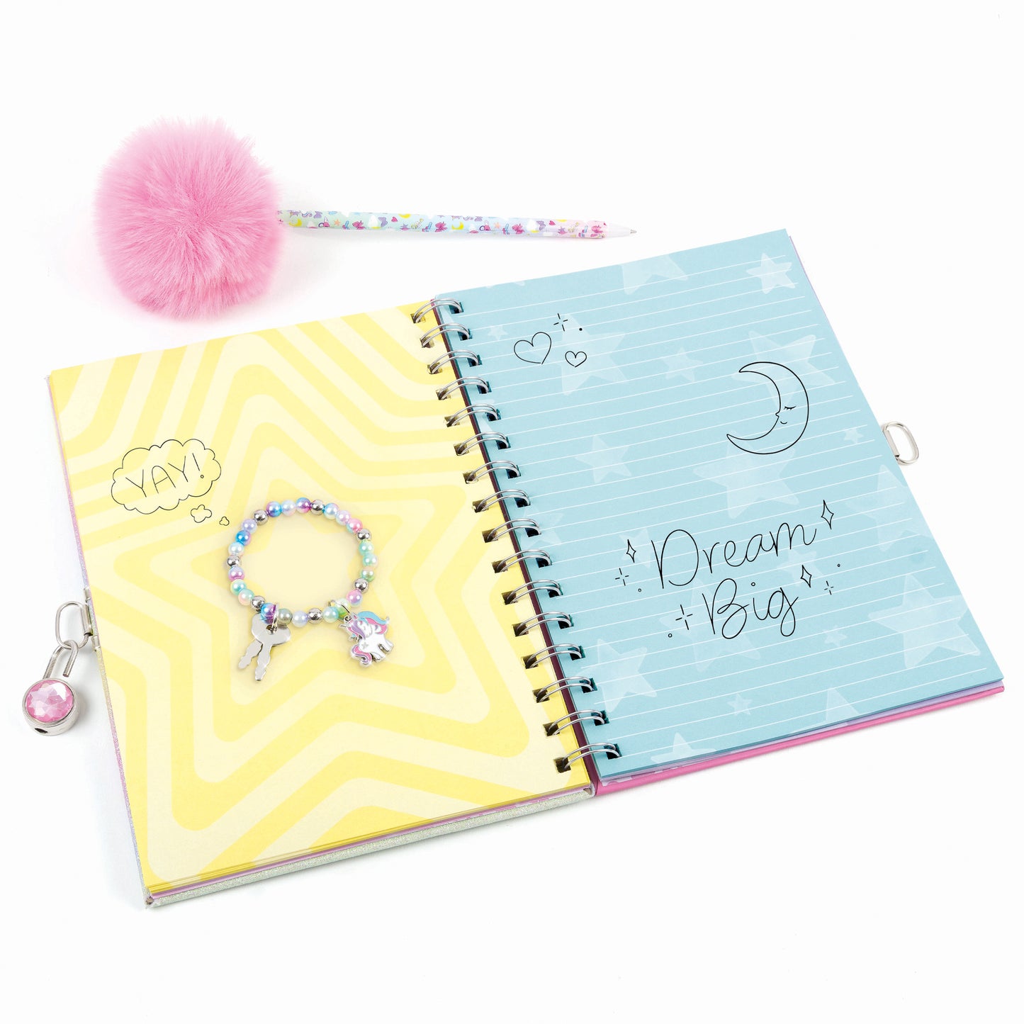 Unicorn Locking Journal Set
