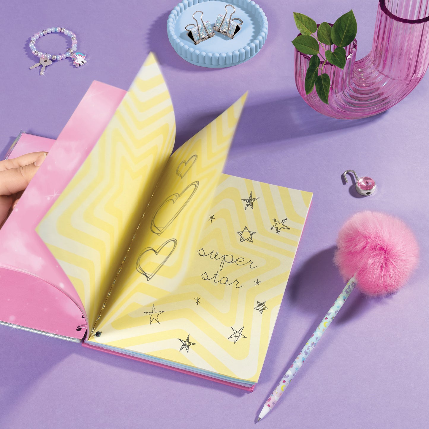 Unicorn Locking Journal Set