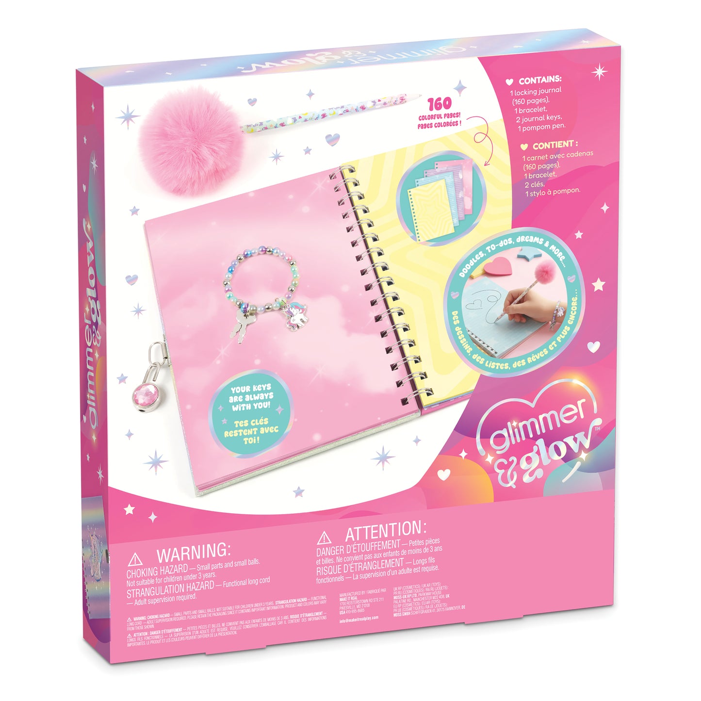 Unicorn Locking Journal Set
