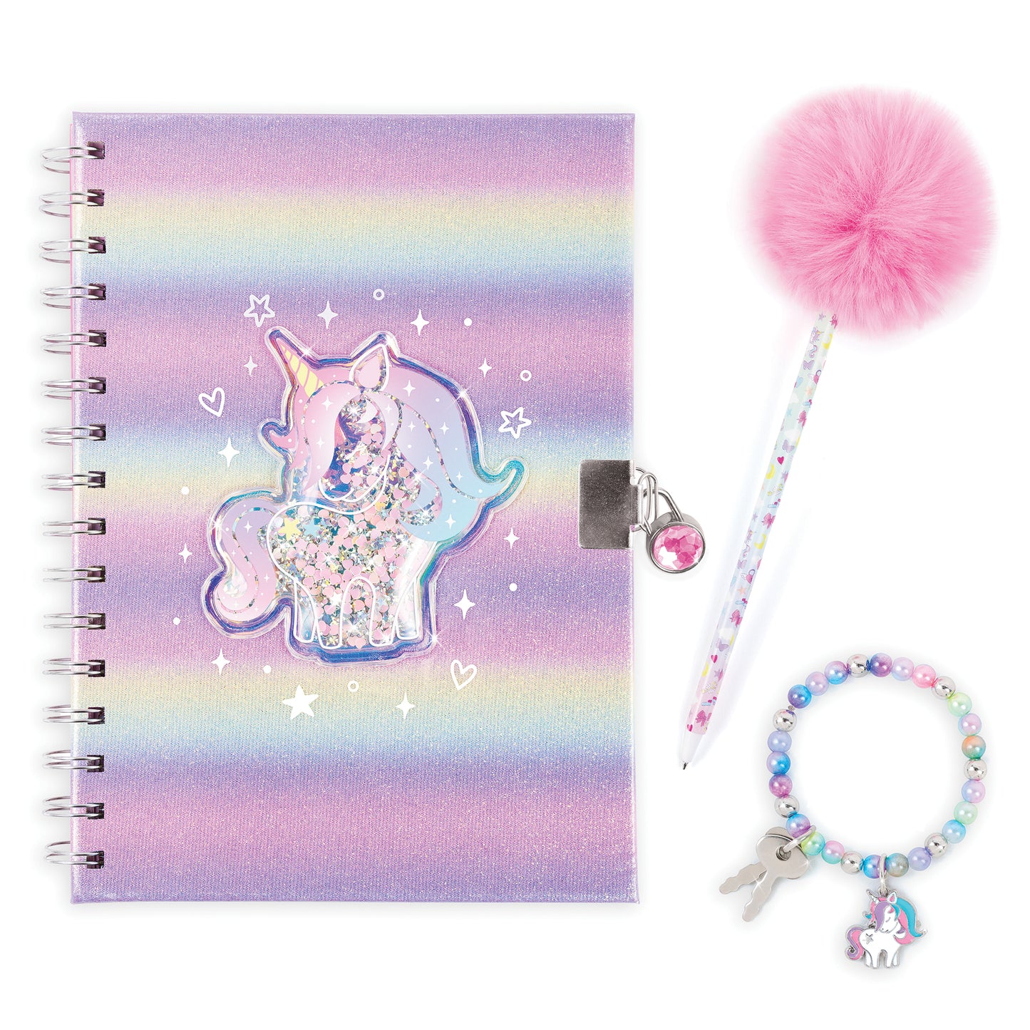 Unicorn Locking Journal Set