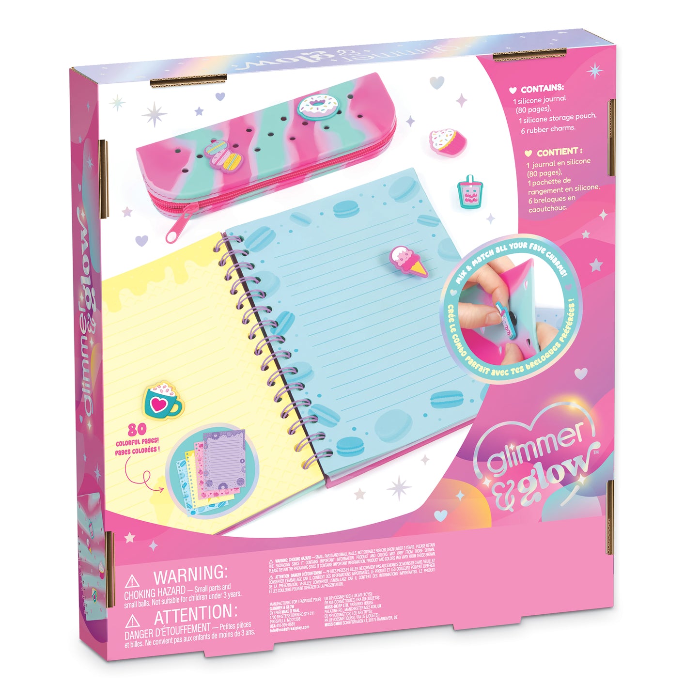 Charming Journal & Pencil Pouch