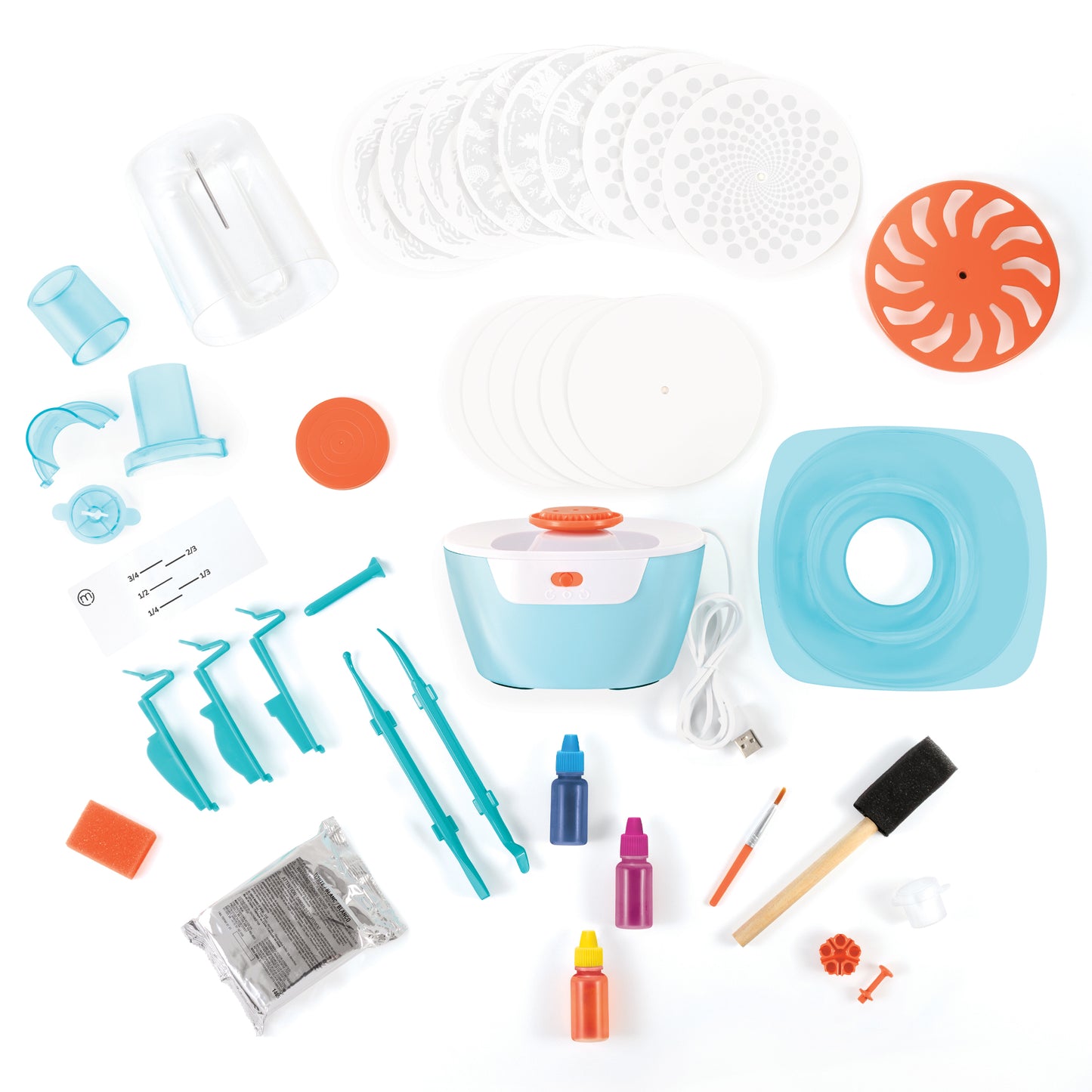 Mini Pottery and Spin Art Studio