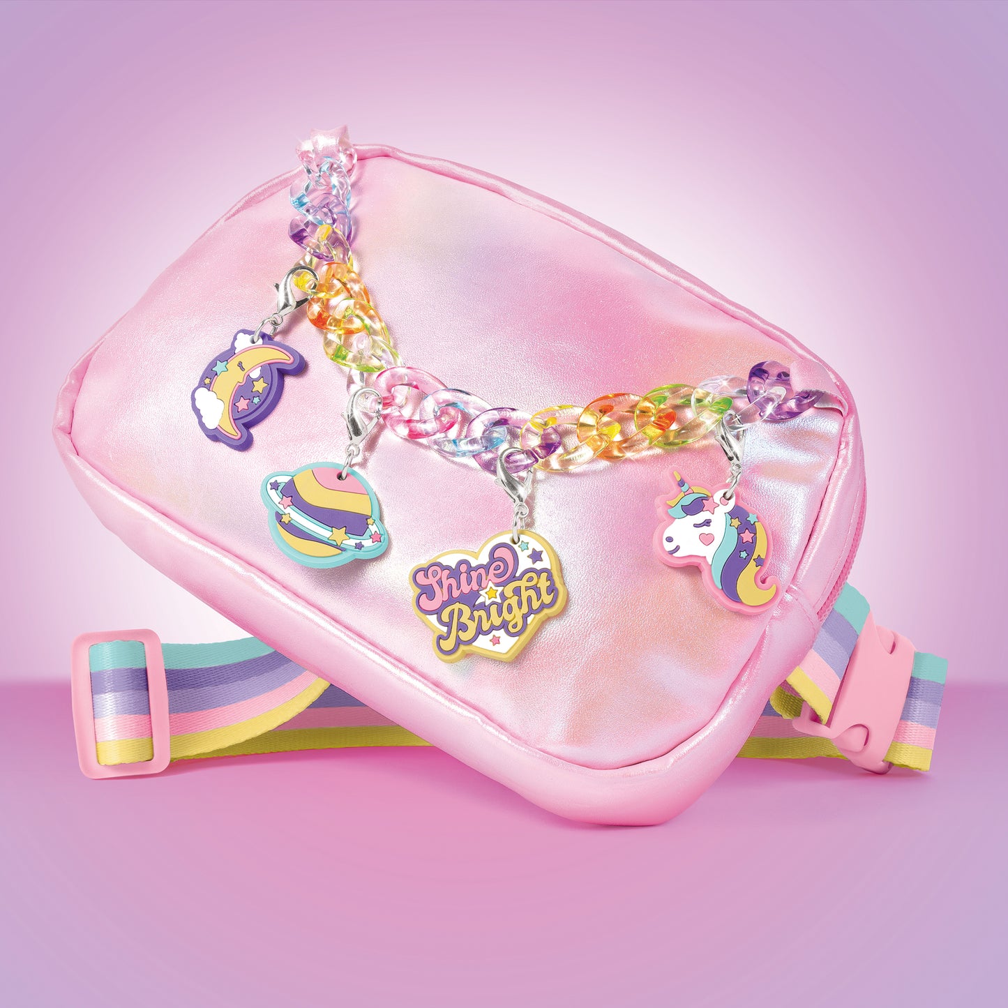 DIY Chain & Charms Belt Bag