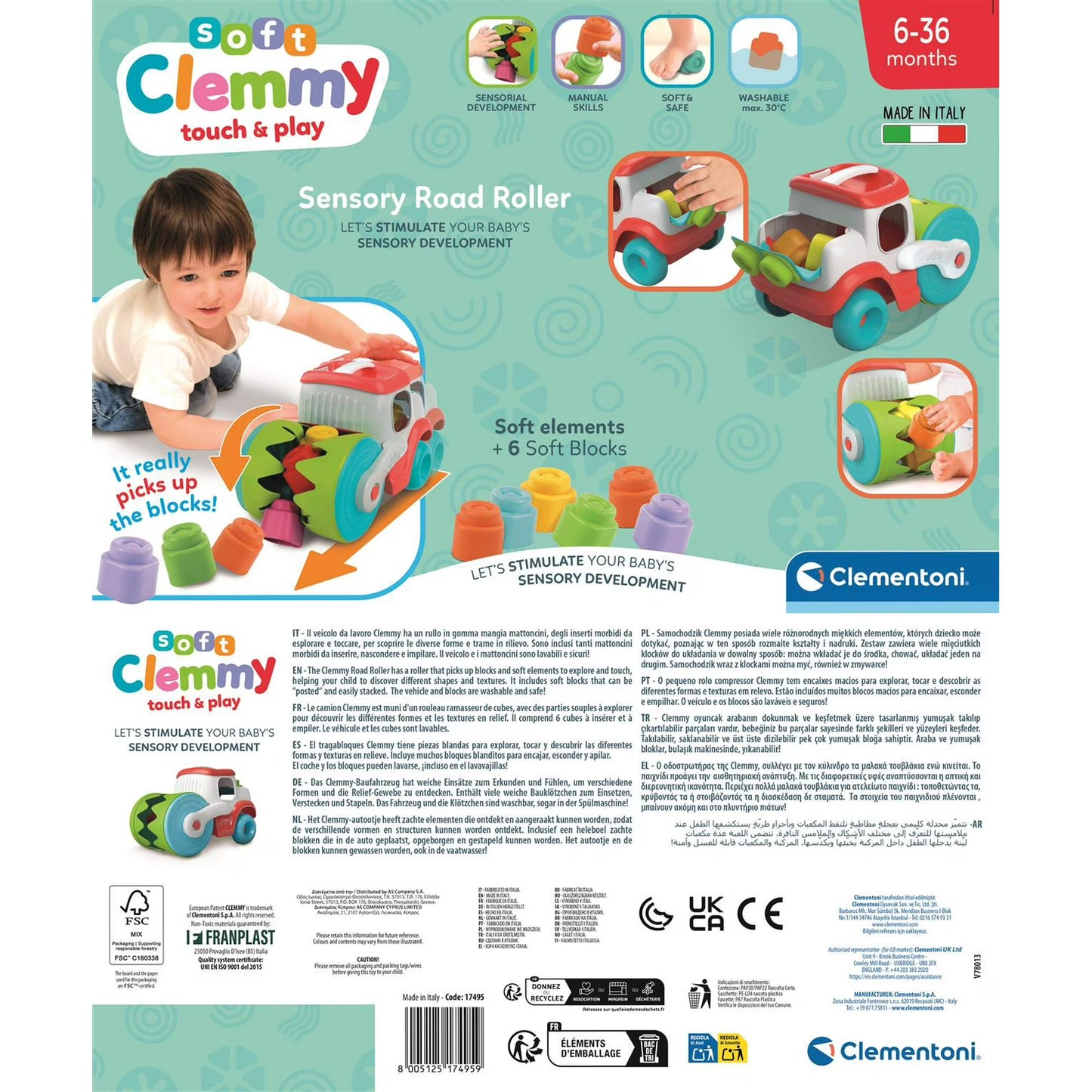Clemmy Sensory Steamroller