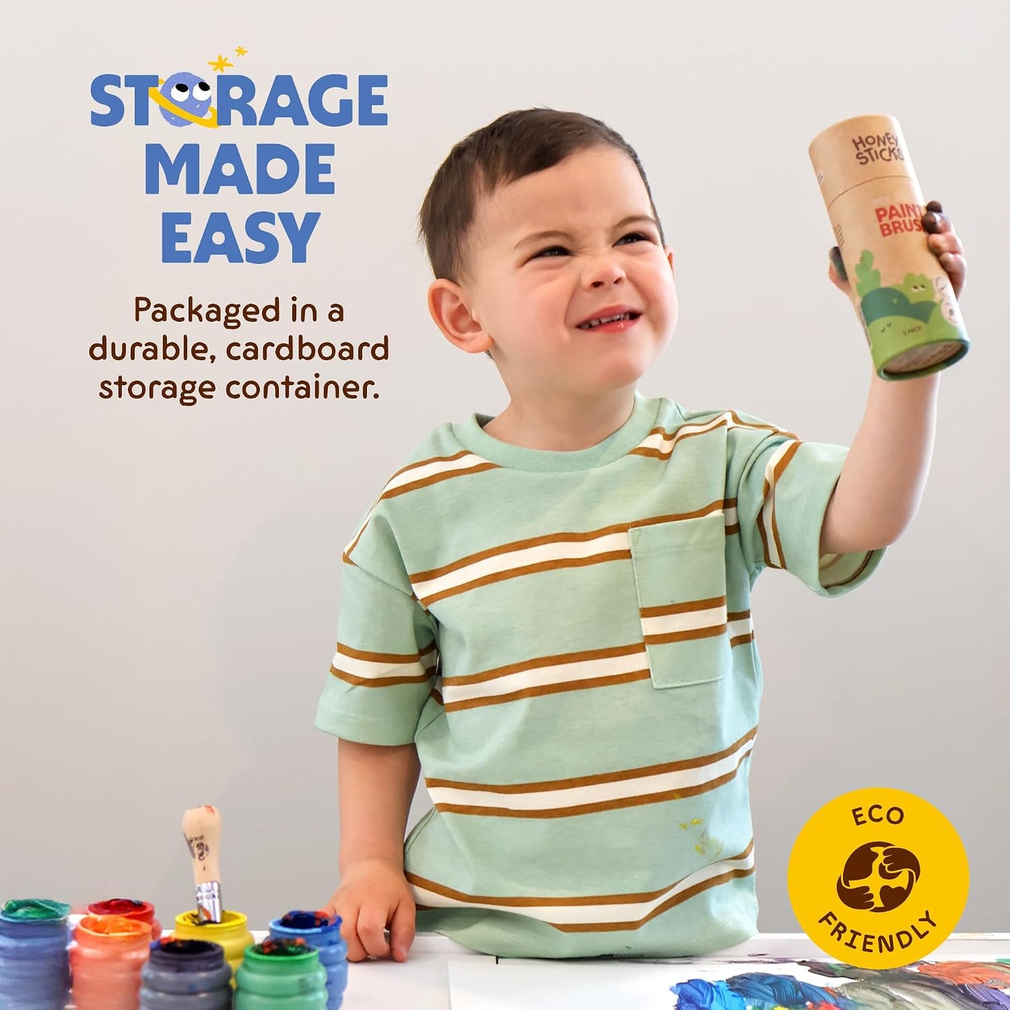 Honeysticks My First Paint Brush Set