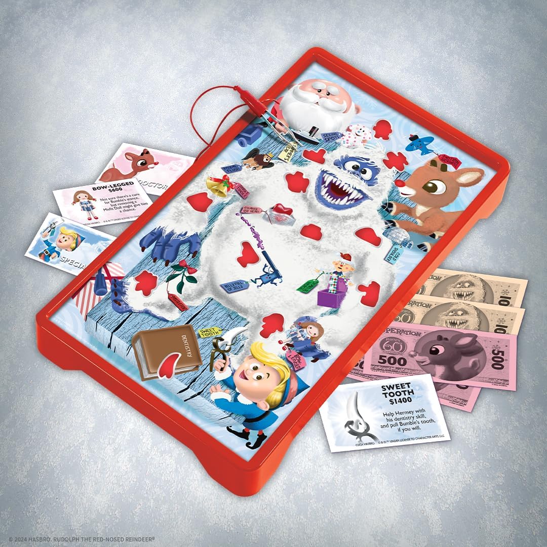 Operation: Rudolph The Red Nosed Reindeer 60th Anniversary Board Game