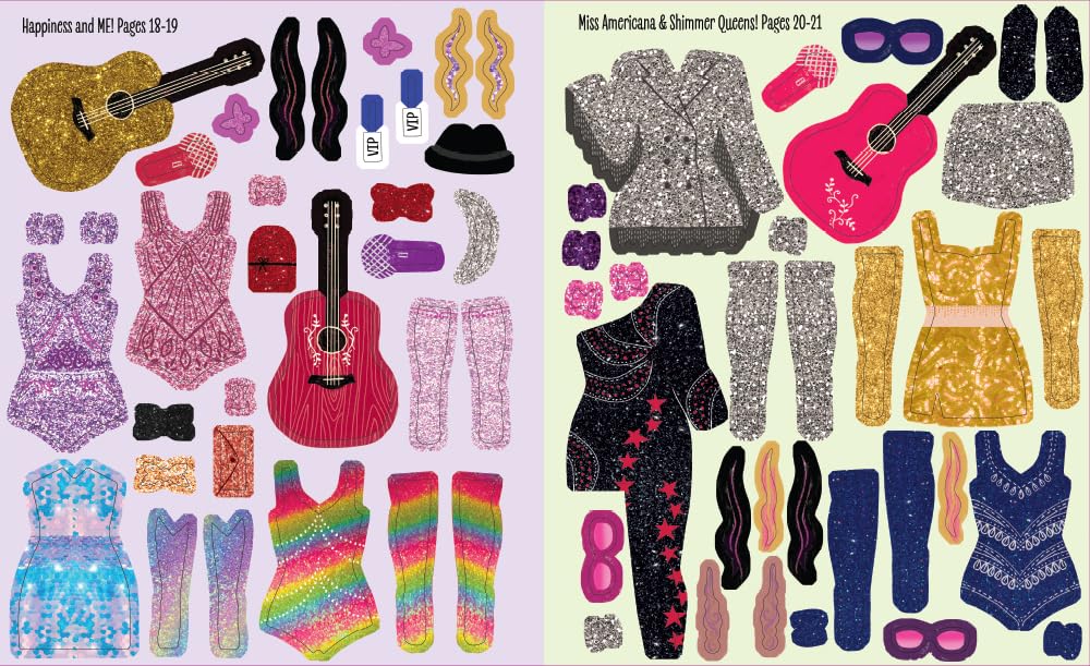 Swiftie Dress Up Sticker Book