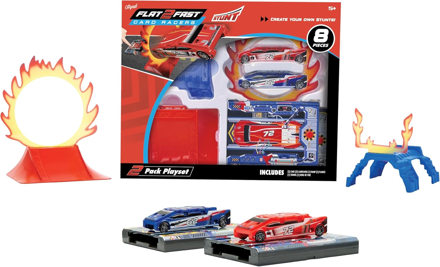 Flat 2 Fast Stunt 2 Pack – Olde Tyme Commissary