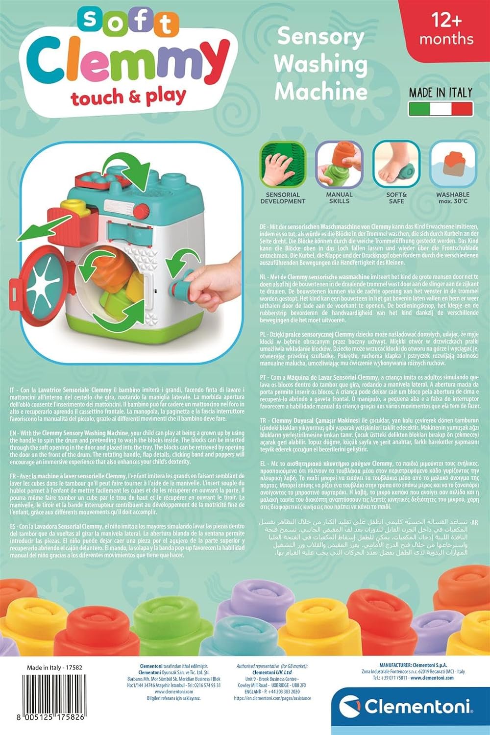 Clemmy Sensory Washing Machine