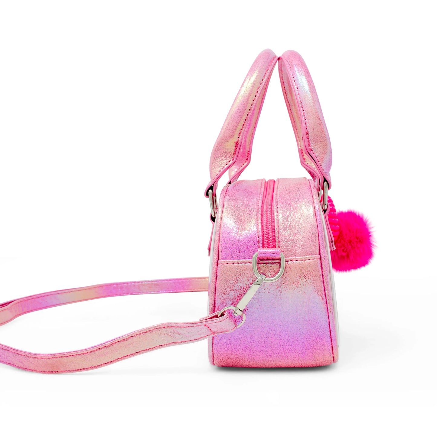 Hot Pink Game Day Glam Clear Crossbody