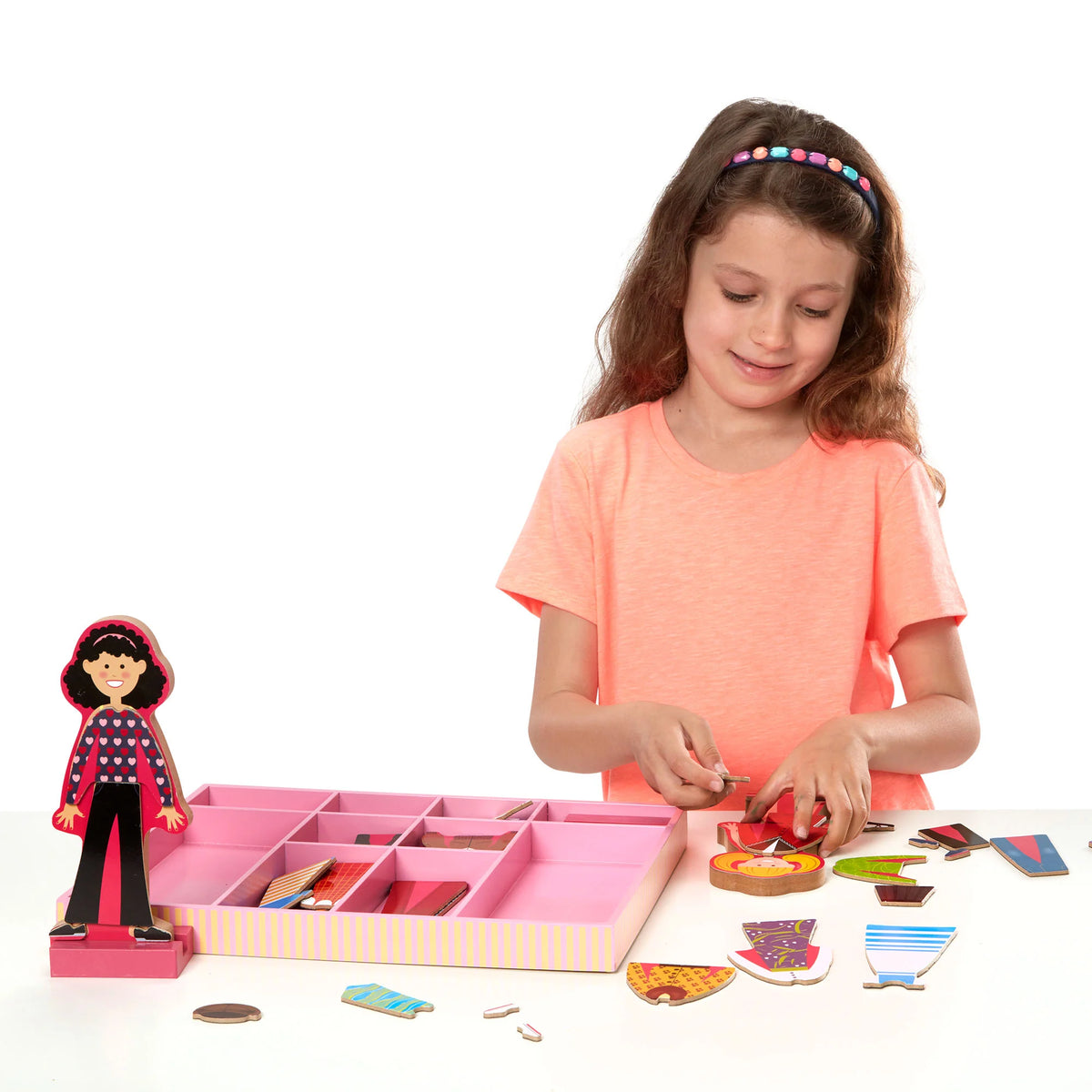 Abby and Emma Magnetic Pretend Play