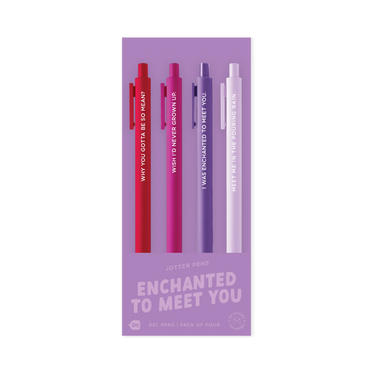 Enchanted to Meet You Swiftie Jotter Pens Set