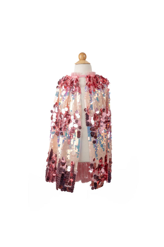 The 5th Avenue Pink Paillette Cape