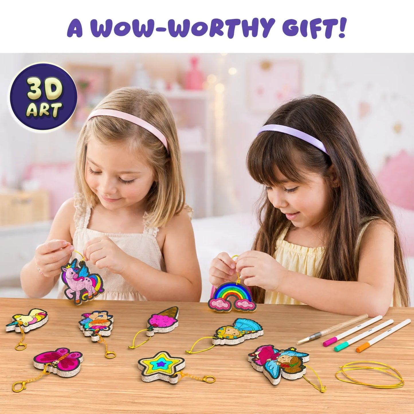 Aqua Puffs Princesses & Unicorns