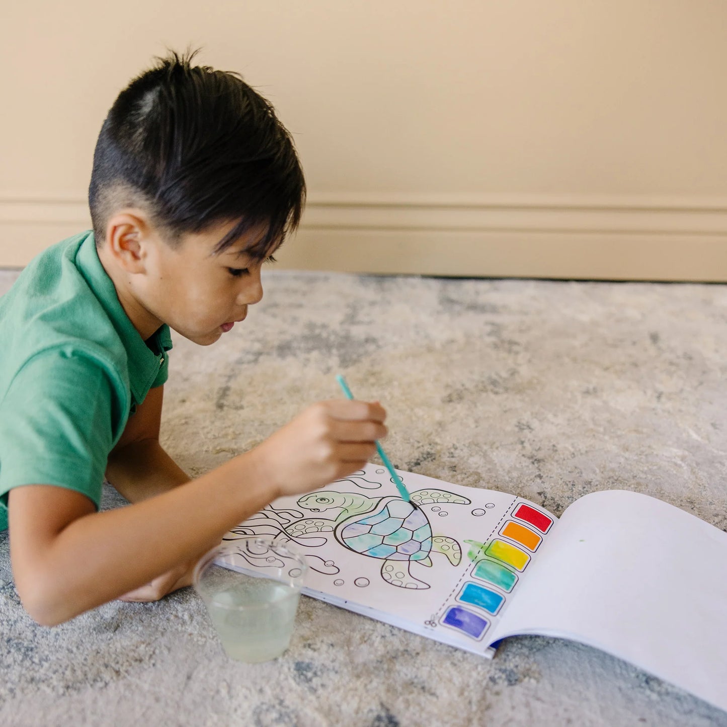 Paint With Water Activity Book Ocean