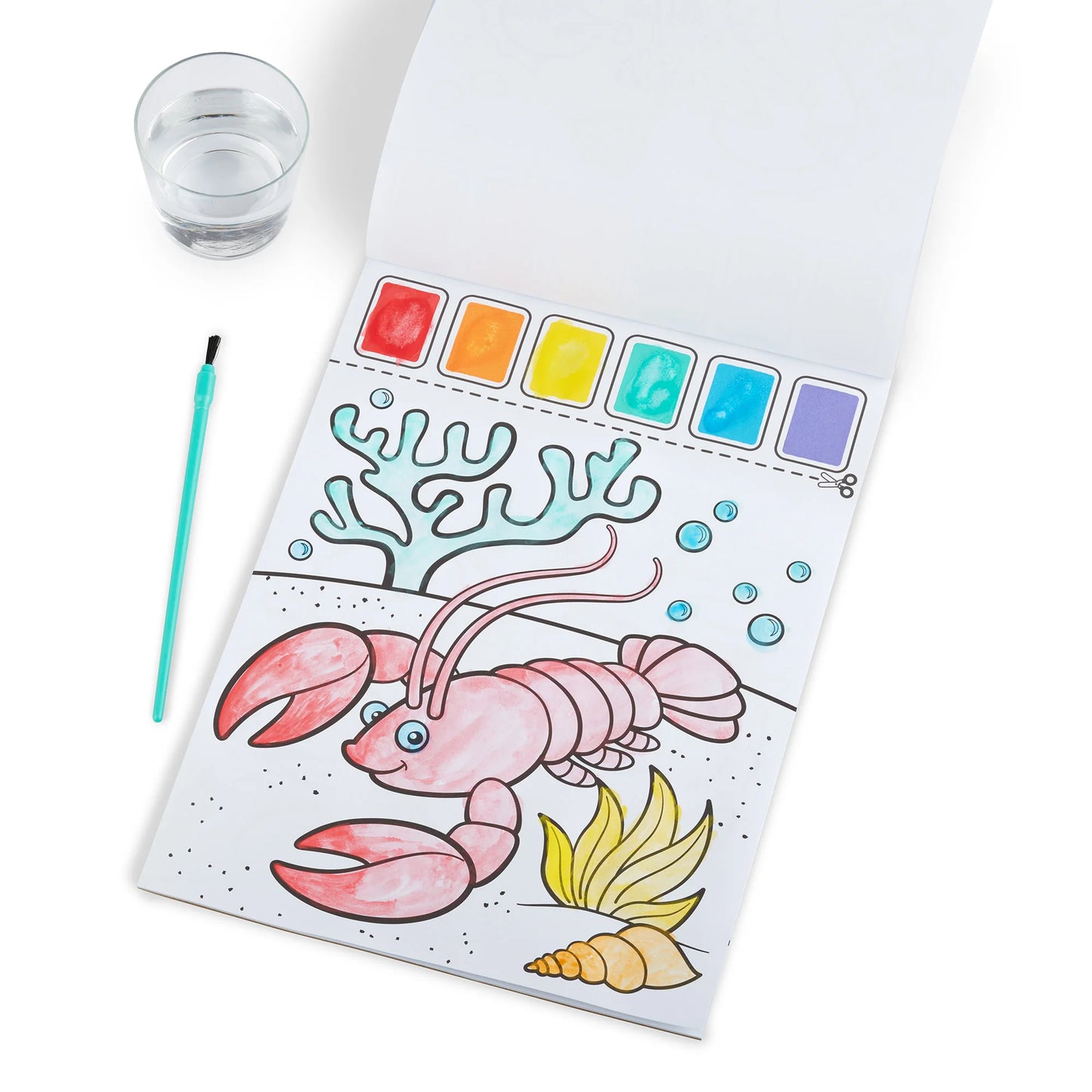 Paint With Water Activity Book Ocean