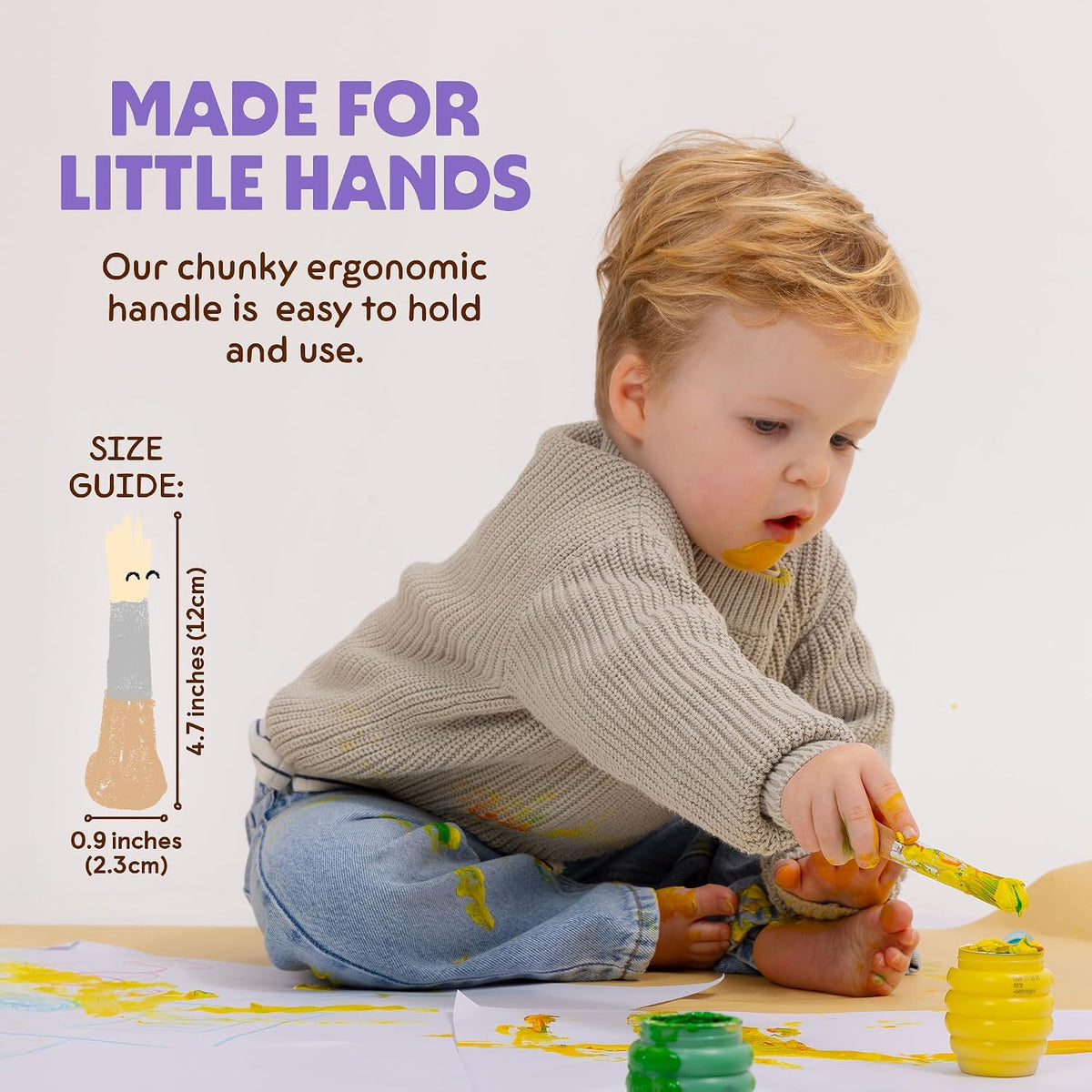 Honeysticks My First Paint Brush Set
