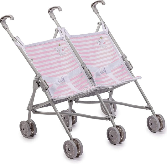 Berenguer Boutique Twin Umbrella Stroller