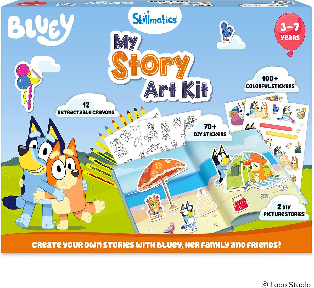 Blue Story Book Kit