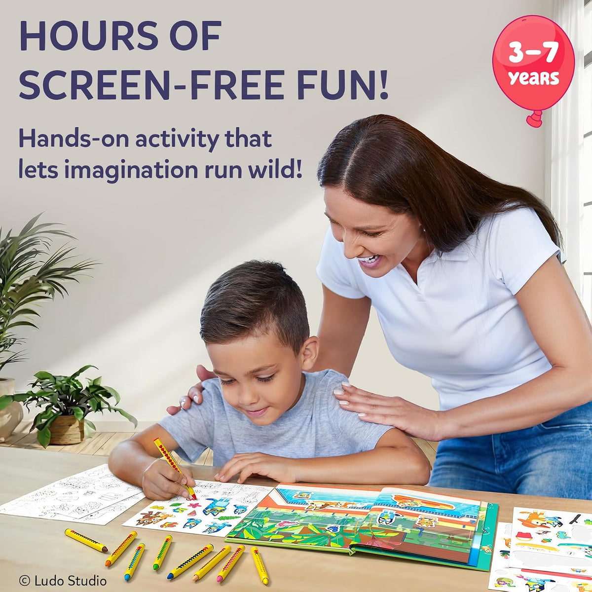 Blue Story Book Kit