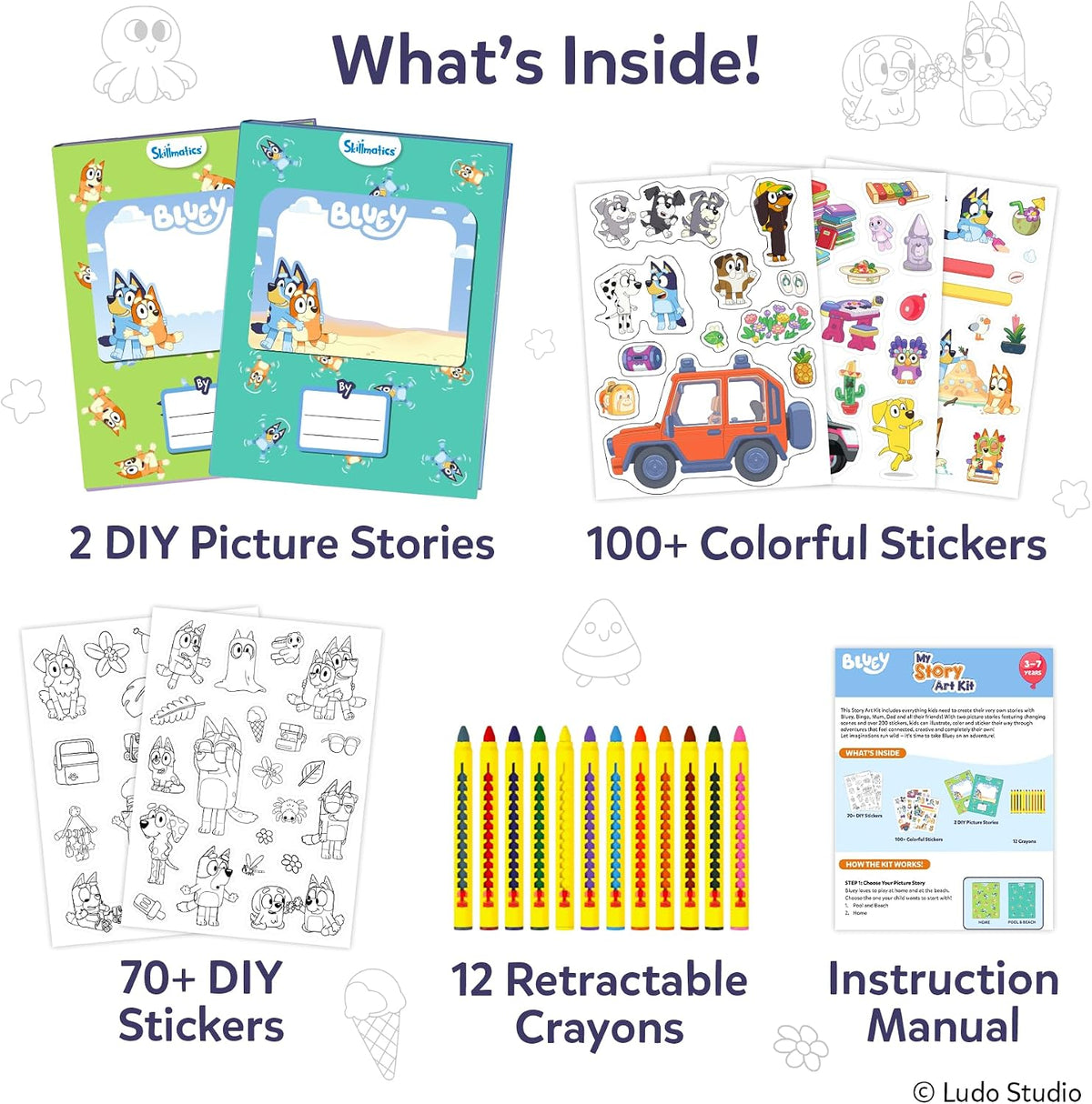 Blue Story Book Kit