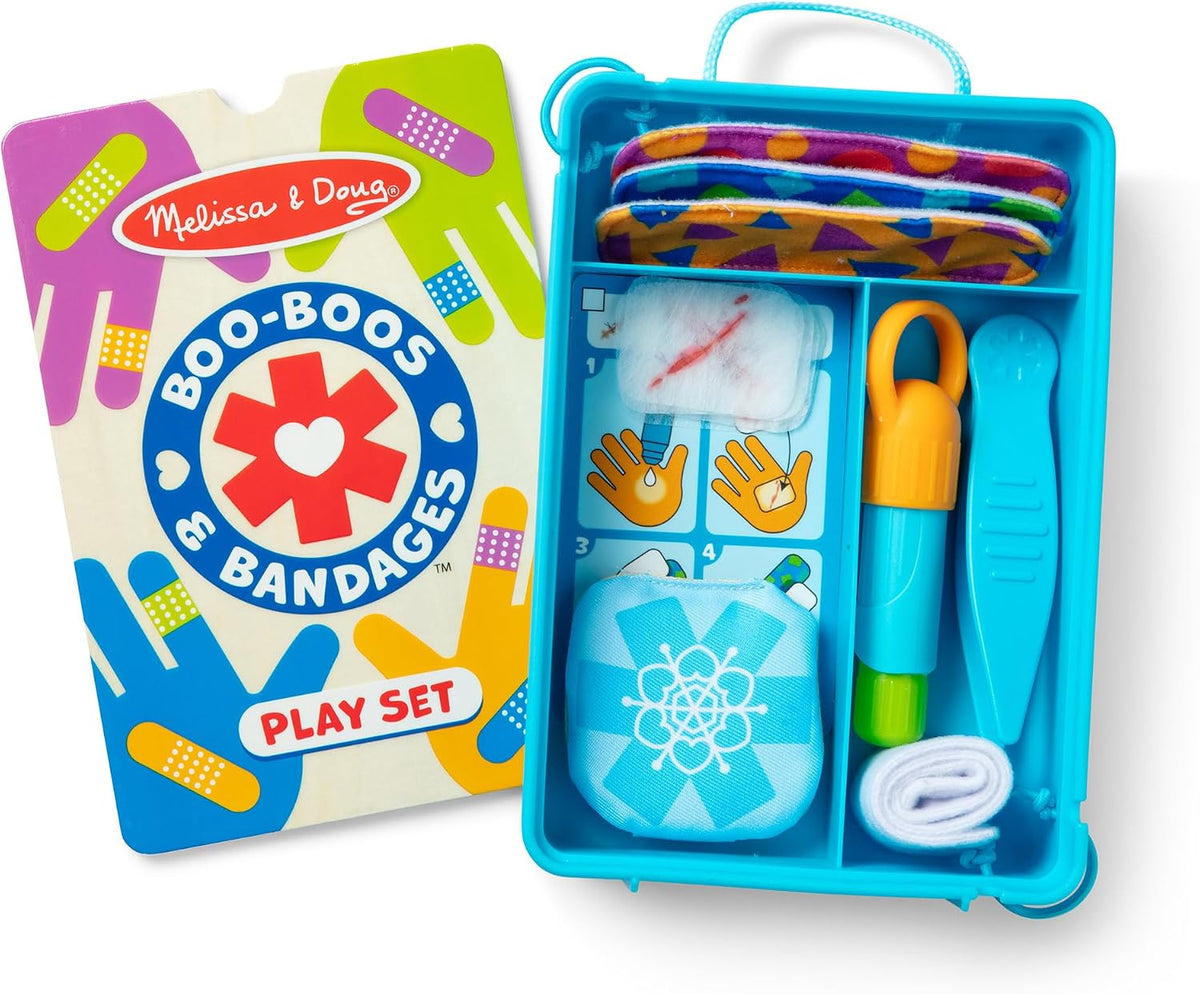 Boo-Boos and Bandages First Aid Pretend Play Set
