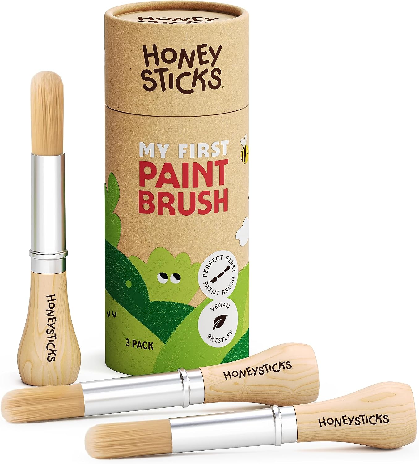 Honeysticks My First Paint Brush Set