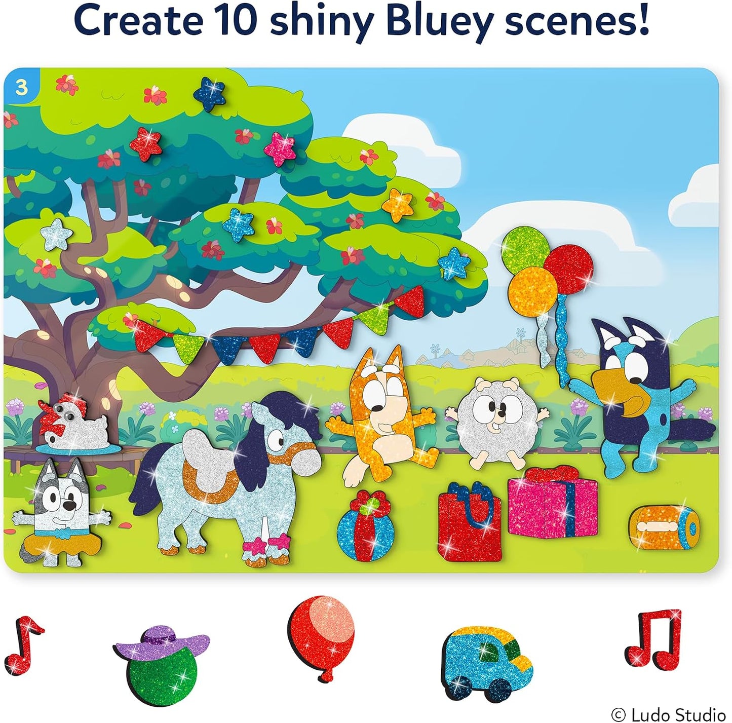 Foil Fun Bluey
