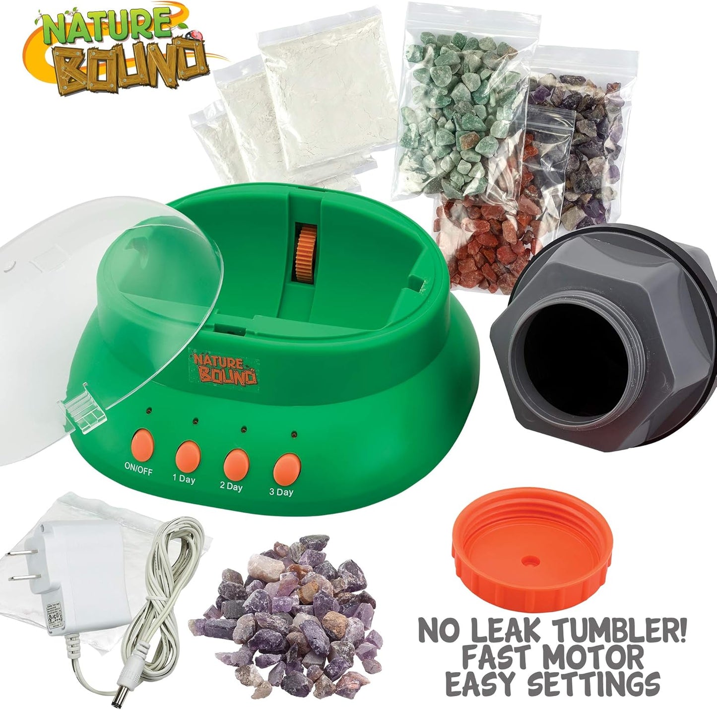 Nature Bound Starter Rock Tumbler Kit
