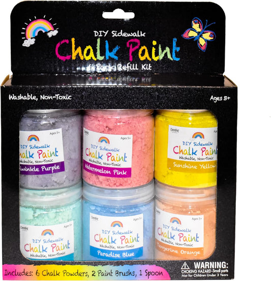 DIY Sidewalk Chalk Paint