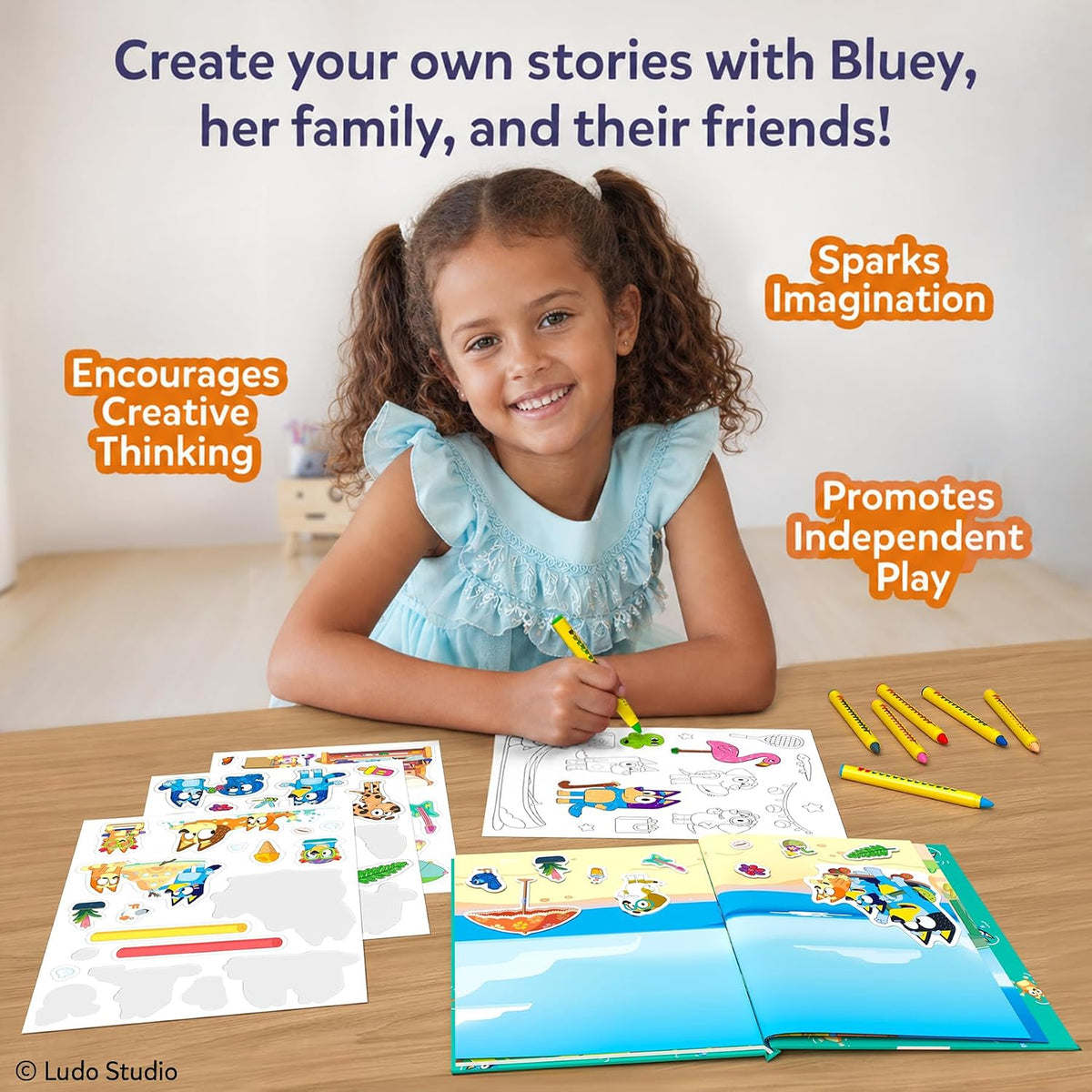 Blue Story Book Kit
