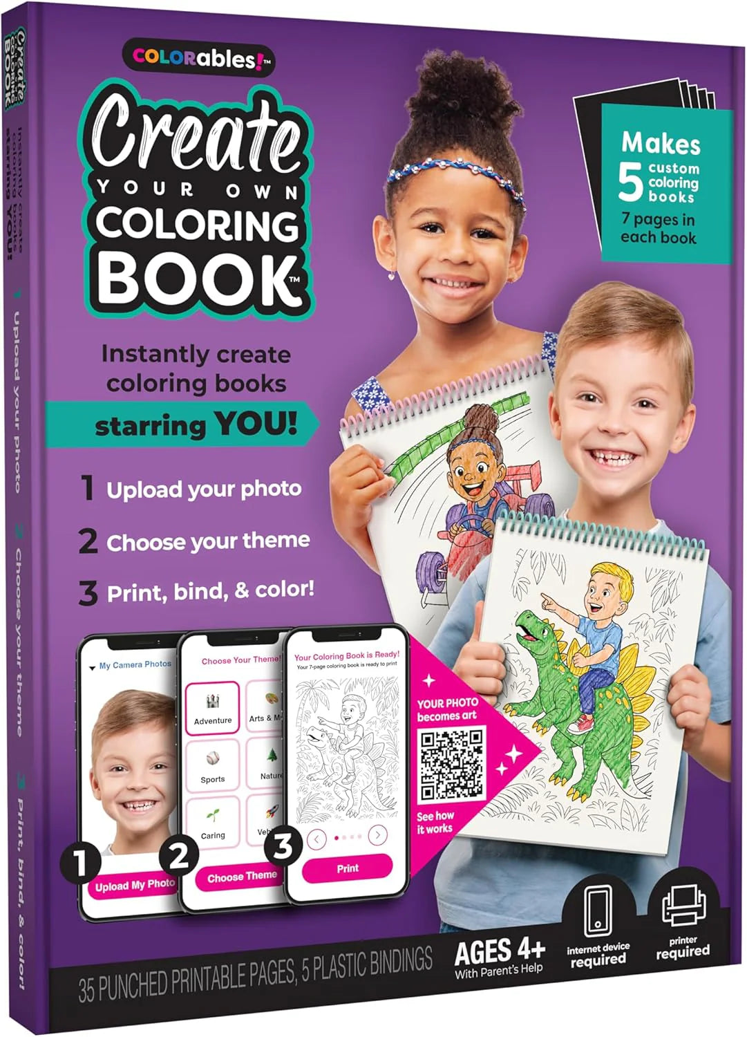 COLORables! Create Your Own Book Kit