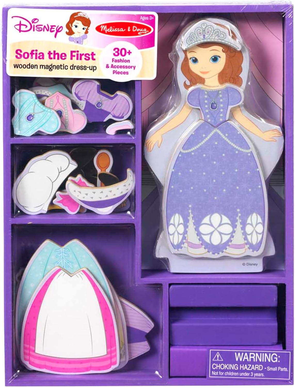 Sofia the First Wooden Magnetic Dress-Up
