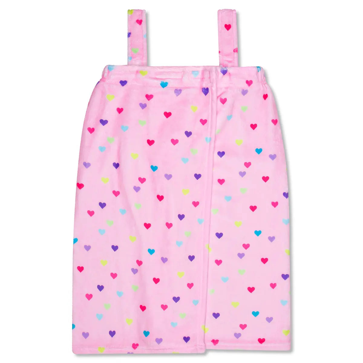 Heart Confetti Plush Spa Wrap