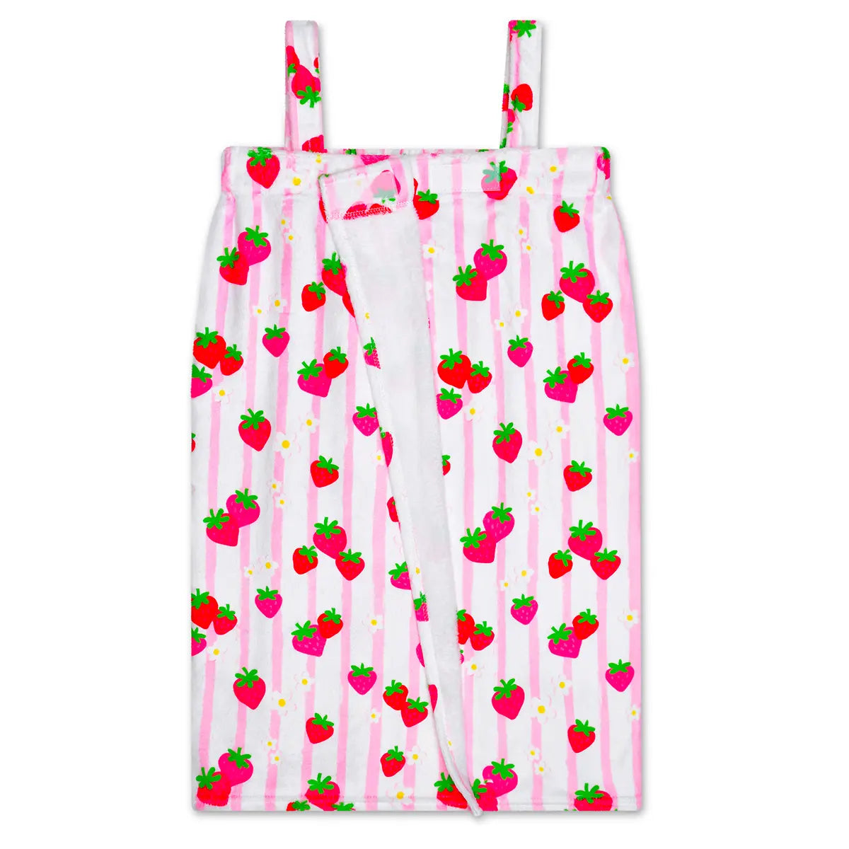 Strawberry Stripes Spa Wrap