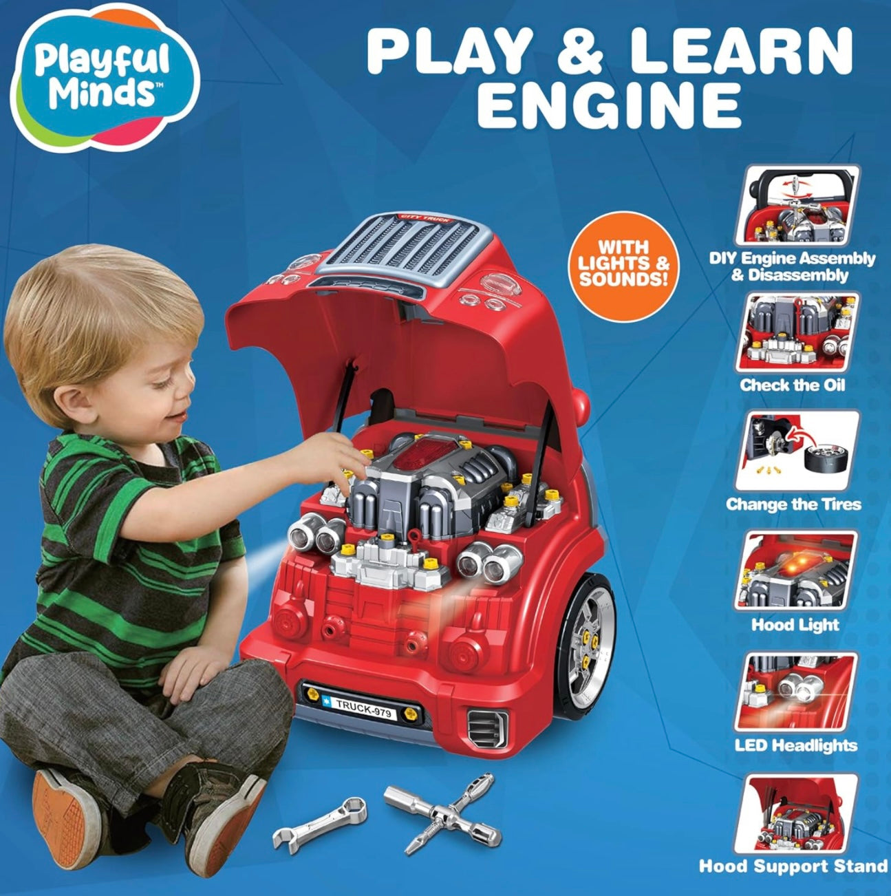 Play and Learn Pretend Mechanic Set