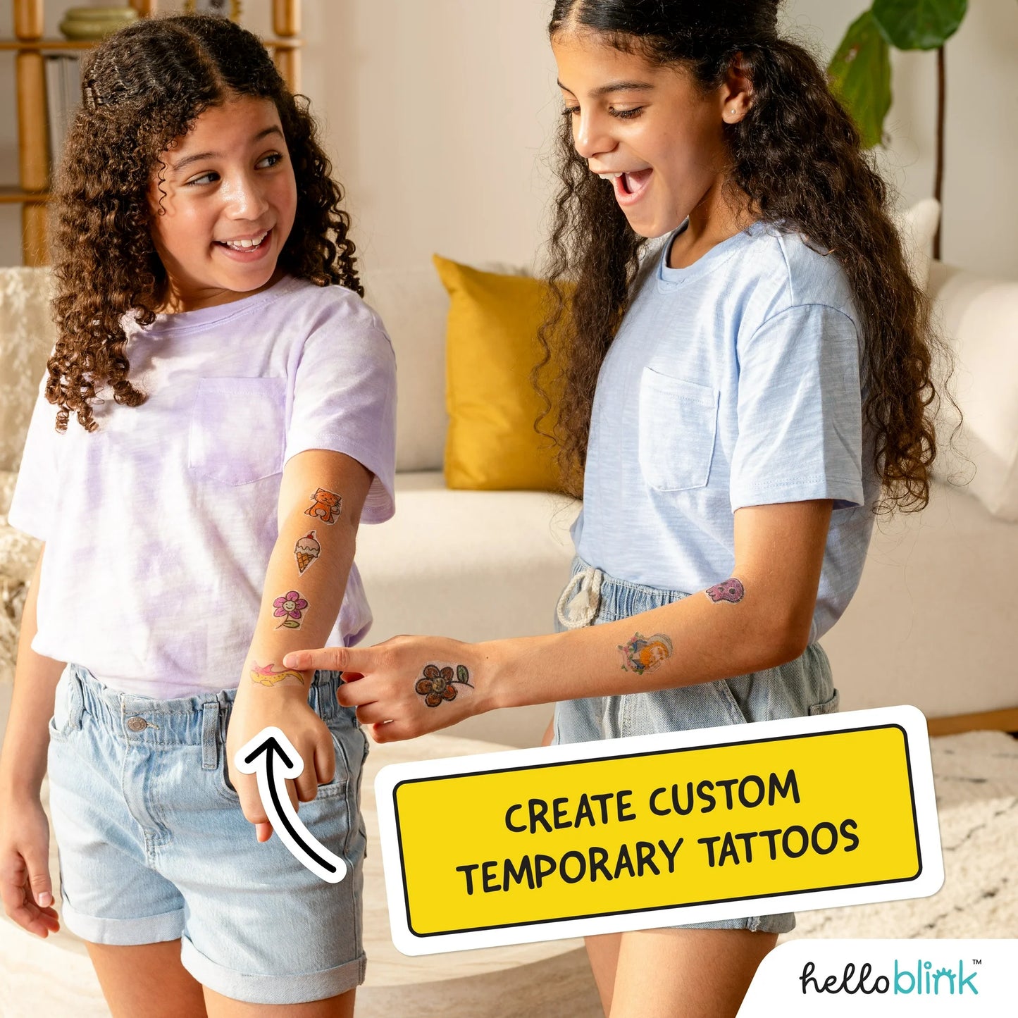 Hello Blink Temporary Tattoo Maker