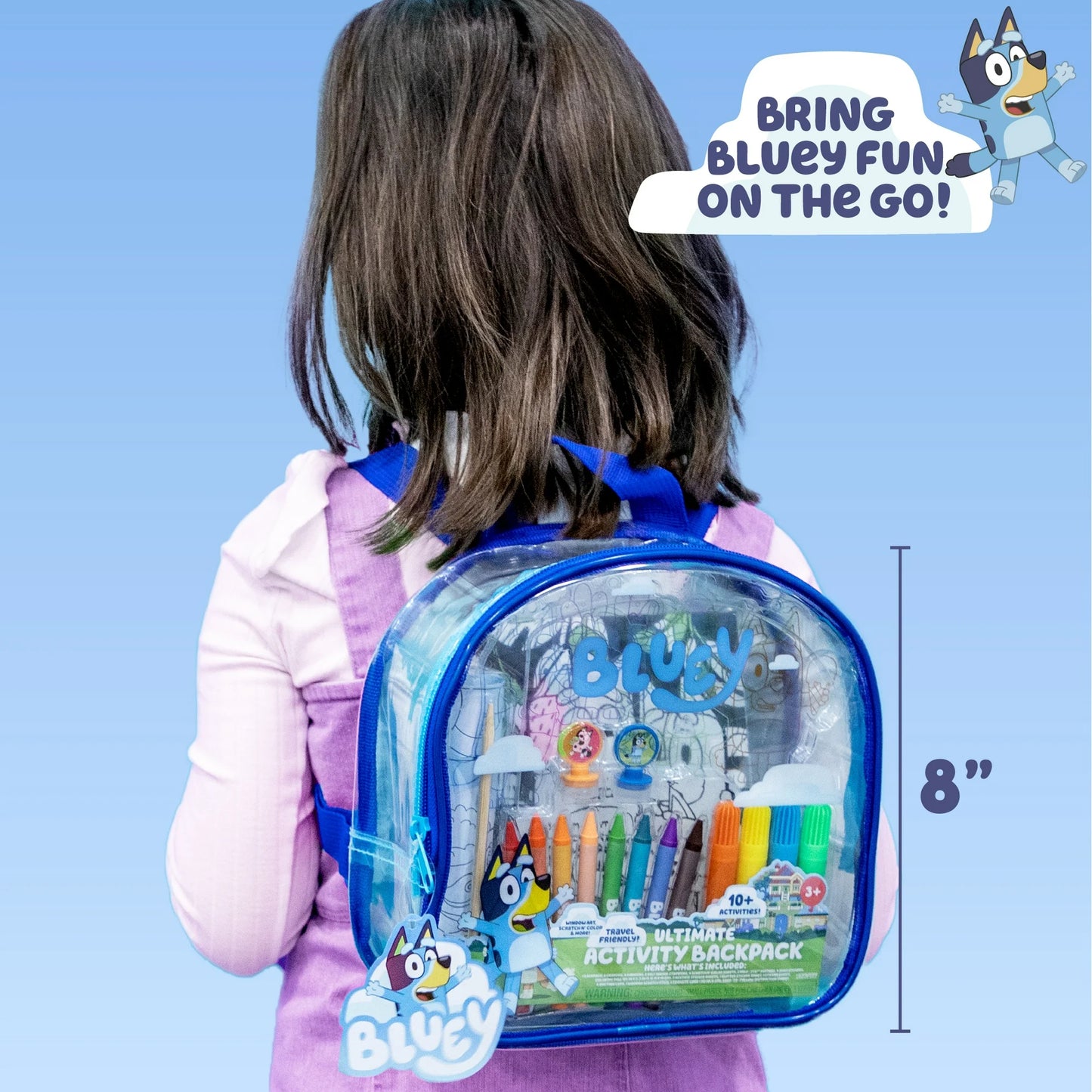 Bluey Ultimate Art Activity Backpack Kit