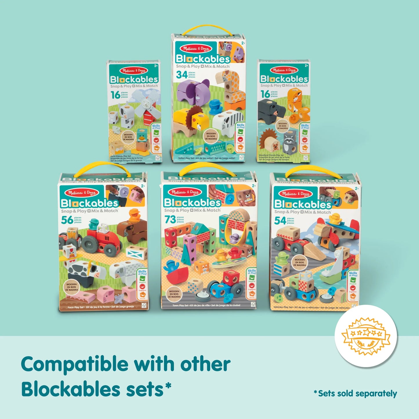Blockables Farm Play Set