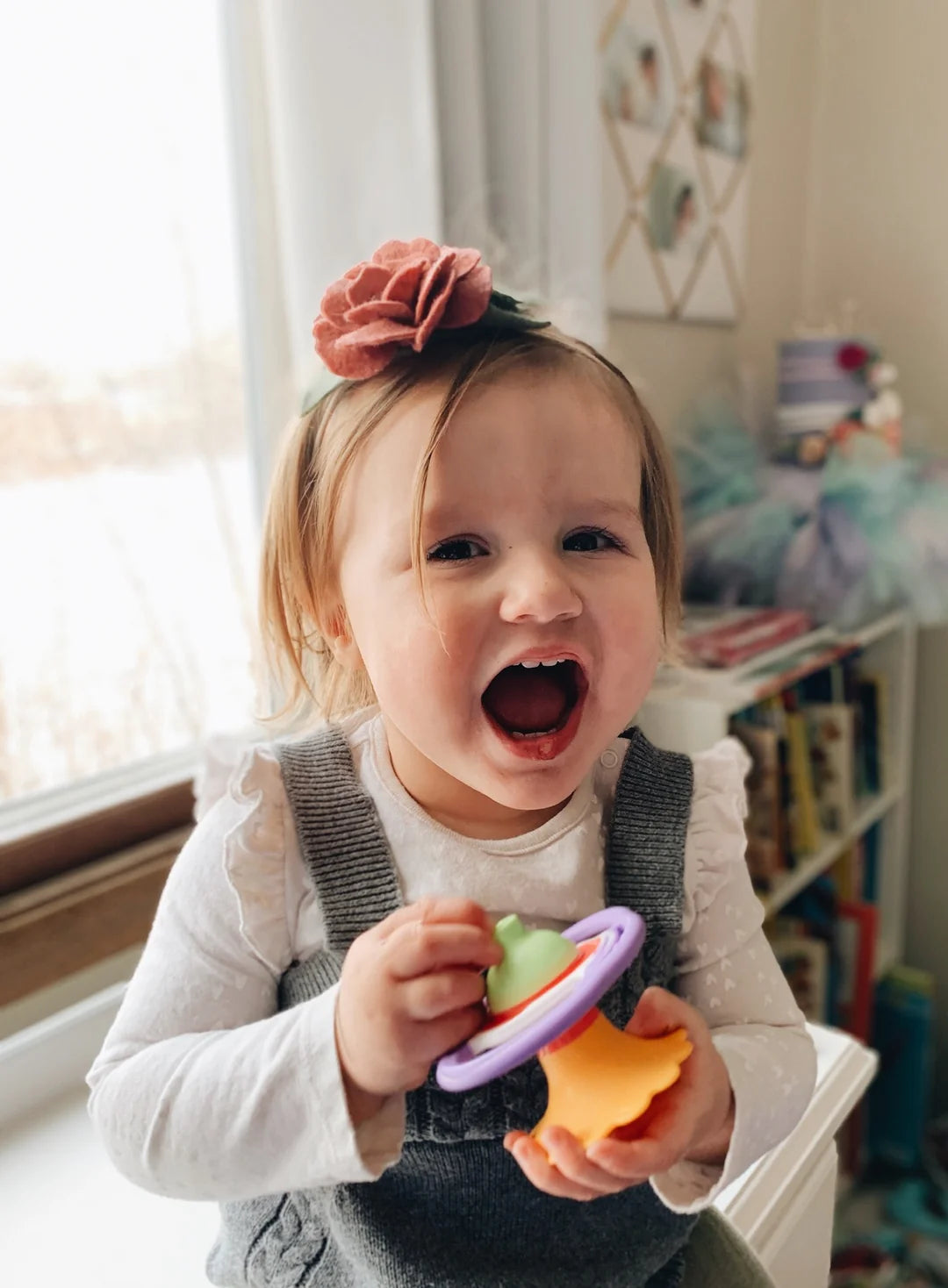Flower Whistle Teether