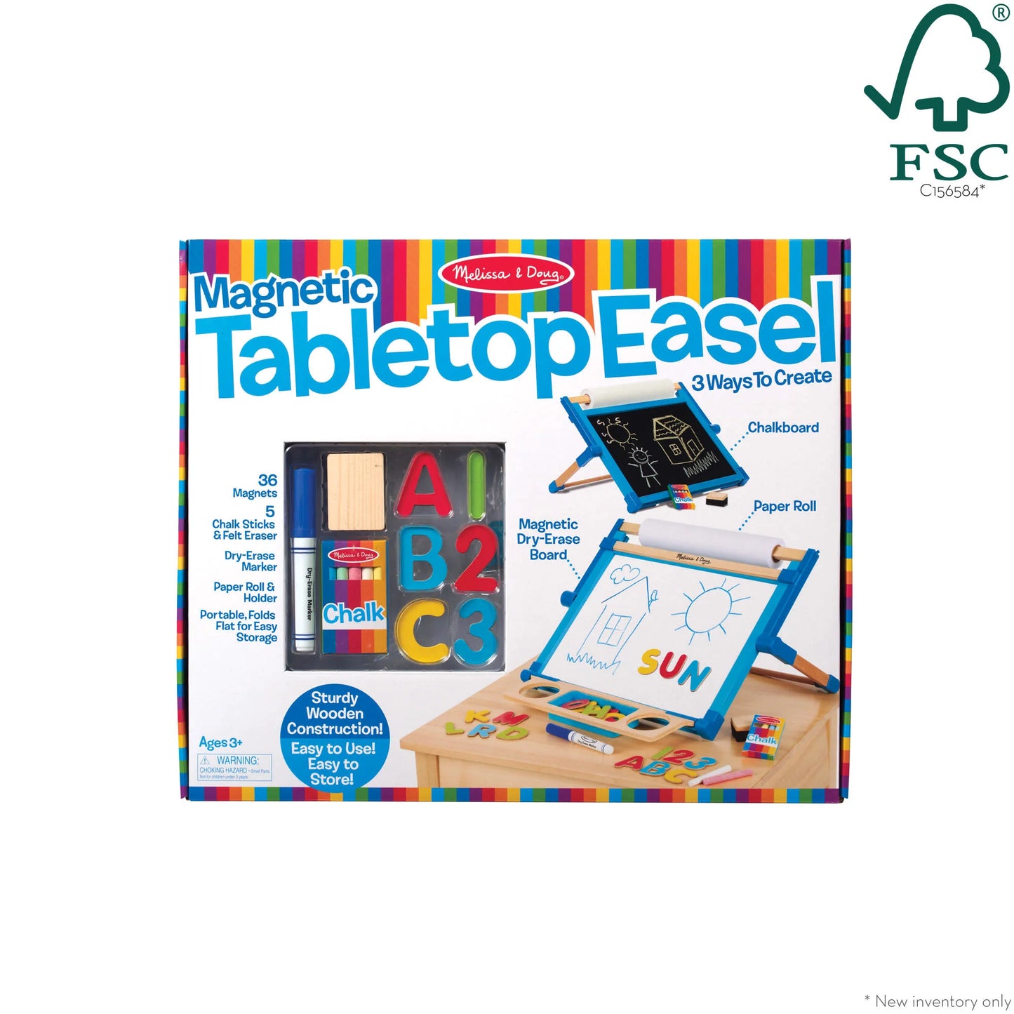 Magnetic Tabletop Easel