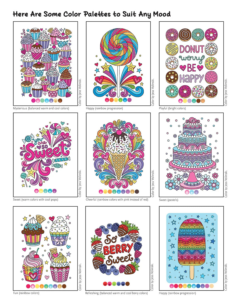 Notebook Doodles Sweets and Treats