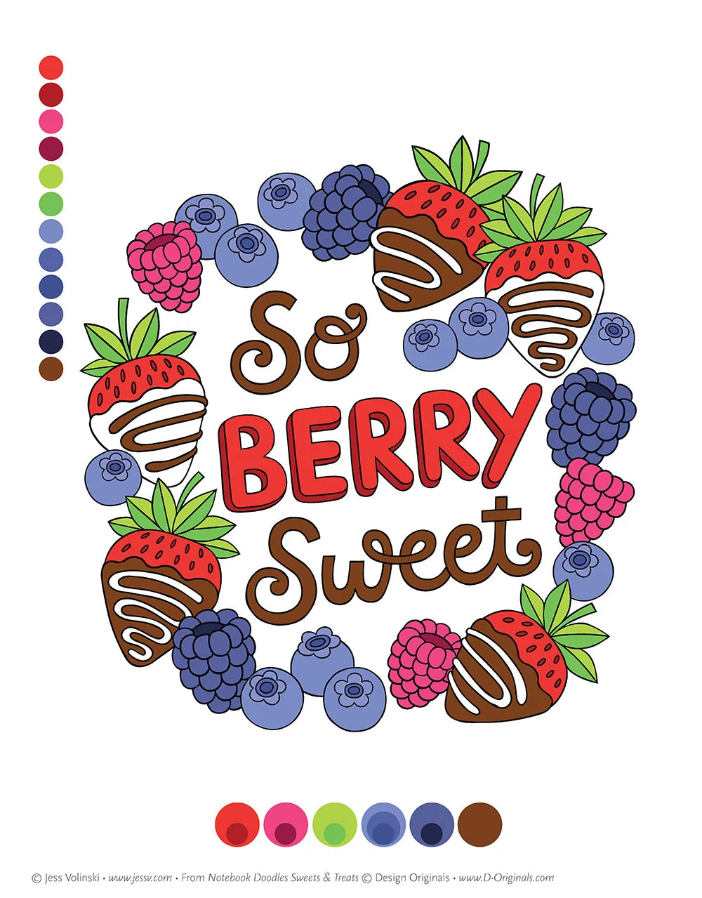 Notebook Doodles Sweets and Treats